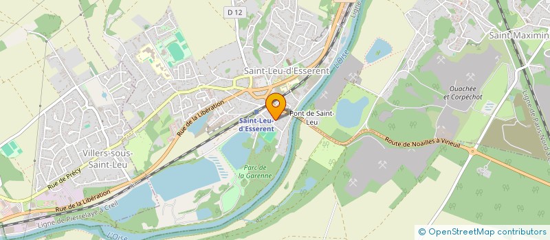 localisation de l'entreprise MONSIEUR SIDHJY ANDRESY  SAINT-LEU-D'ESSERENT