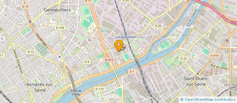 localisation de l'entreprise MONSIEUR SIDI-AHMED BOULENOUAR  ASNIERES-SUR-SEINE