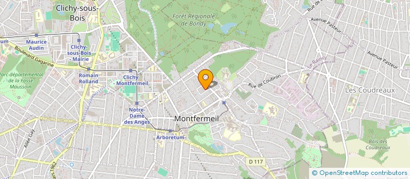 localisation de l'entreprise MONSIEUR SIDI AHMED FAKRANI à MONTFERMEIL