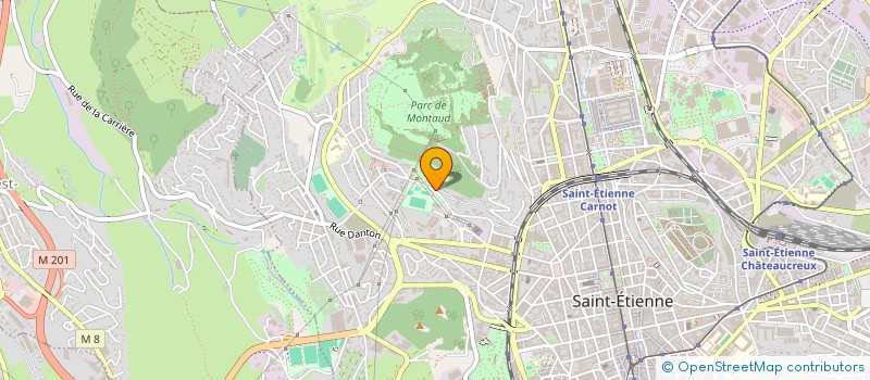 localisation de l'entreprise MONSIEUR SIDI-ALI CARPENTIER  SAINT-ETIENNE