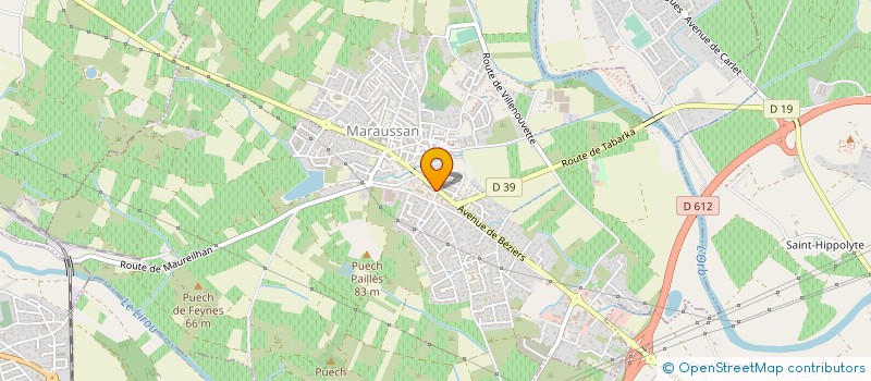 localisation de l'entreprise MONSIEUR SIDI ALLAMI MAFTOUH  MARAUSSAN