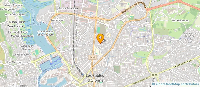 localisation de l'entreprise MONSIEUR SIDI BAKARY MANA à SABLES-D'OLONNE (LES)