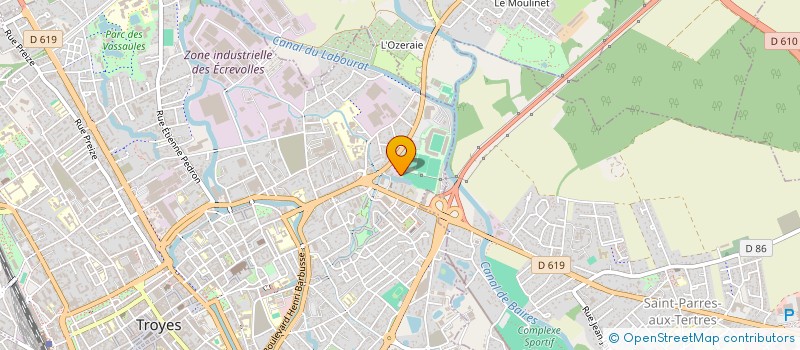 localisation de l'entreprise MONSIEUR SIDI BENDAOUD à TROYES