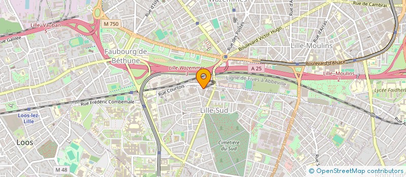 localisation de l'entreprise MONSIEUR SIDI BENMANSOUR à LILLE