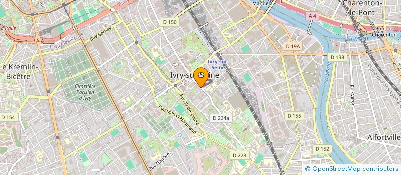 localisation de l'entreprise MONSIEUR SIDI BENMOUSSA  CRETEIL