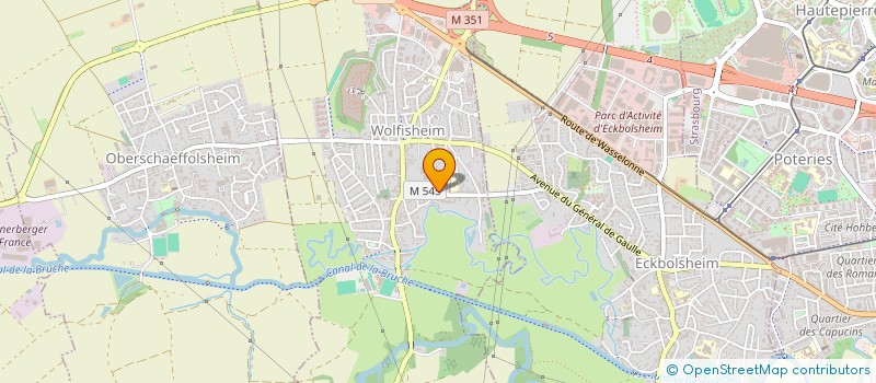 localisation de l'entreprise MONSIEUR SIDI BENSAID  WOLFISHEIM