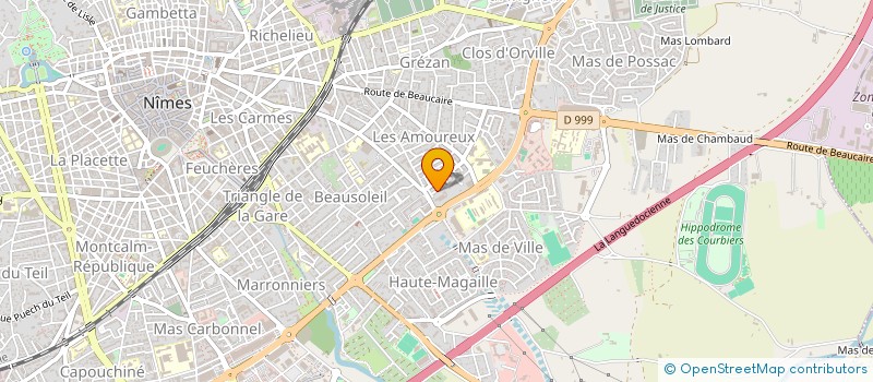 localisation de l'entreprise MONSIEUR SIDI CHERRKAOUI  NIMES