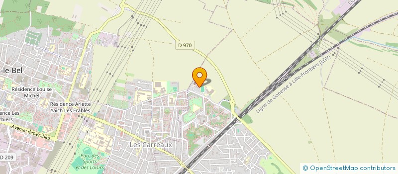 localisation de l'entreprise MONSIEUR SIDI DIAKITE à GONESSE