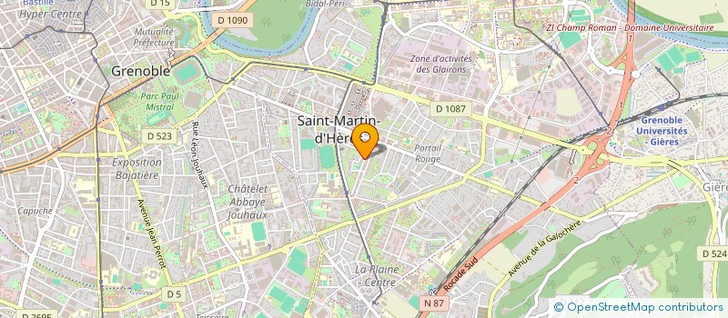 localisation de l'entreprise MONSIEUR SIDI DIARRA  SAINT-MARTIN-D'HERES