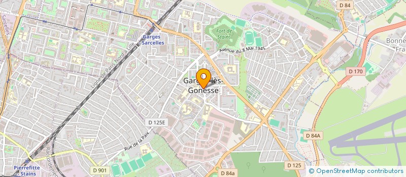 localisation de l'entreprise MONSIEUR SIDI DRISS LAAROUS  GARGES-LES-GONESSE