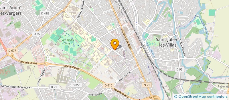 localisation de l'entreprise MONSIEUR SIDI GAMMOUDI  TROYES