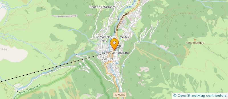 localisation de l'entreprise MONSIEUR SIDI GUELLIL à CAUTERETS