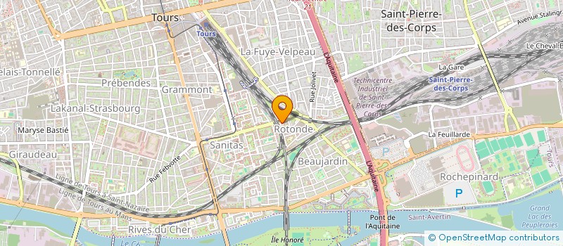 localisation de l'entreprise MONSIEUR SIDI-HAMED BOUCETTA  TOURS