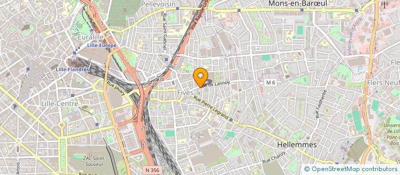 localisation de l'entreprise MONSIEUR SIDI HAMMOU EL MOURABITI à LILLE