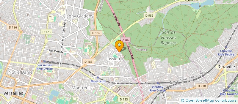 localisation de l'entreprise MONSIEUR SIDI KHELIFI à VERSAILLES