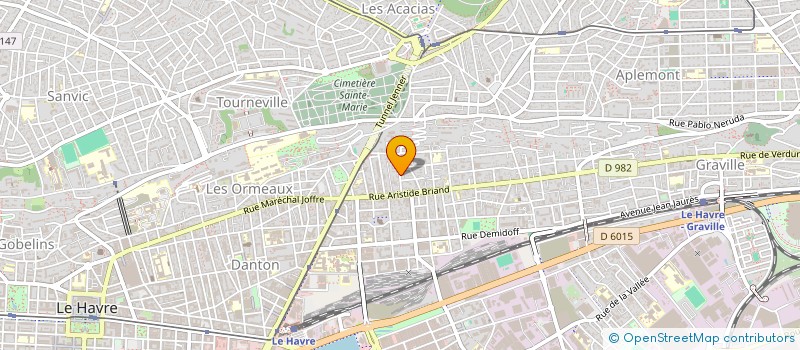 localisation de l'entreprise MONSIEUR SIDI KHIAR  LE HAVRE