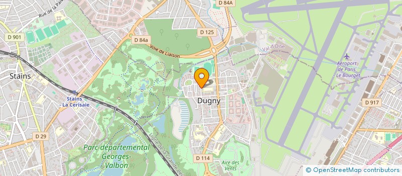 localisation de l'entreprise MONSIEUR SIDI KOUMA  DUGNY