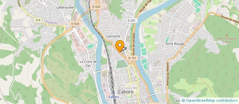 localisation de l'entreprise MONSIEUR SIDI MOHAMED AMINE MAAROUFI  CAHORS