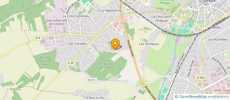 localisation de l'entreprise MONSIEUR SIDI-MOHAMED AMROS à VERNOUILLET