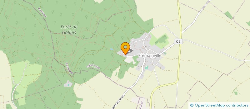 localisation de l'entreprise MONSIEUR SIDI-MOHAMED ASSILA  FREMAINVILLE