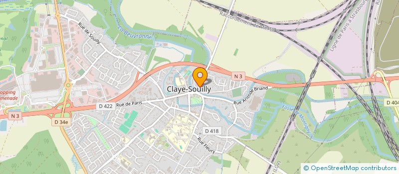 localisation de l'entreprise MONSIEUR SIDI-MOHAMED BOULACHEB  CLAYE-SOUILLY