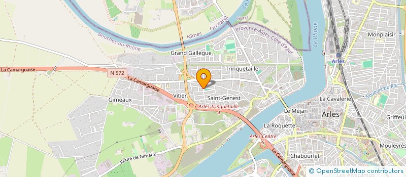 localisation de l'entreprise MONSIEUR SIDI MOHAMED EL CHAR BOUGAA  ARLES