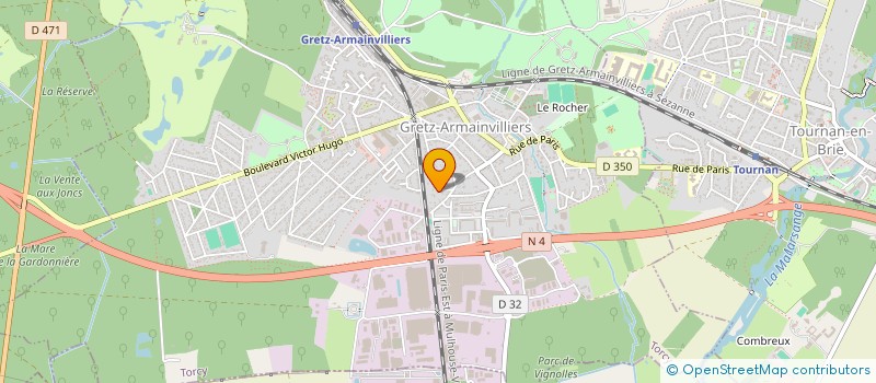localisation de l'entreprise MONSIEUR SIDI-MOHAMED GHENIM à GRETZ-ARMAINVILLIERS
