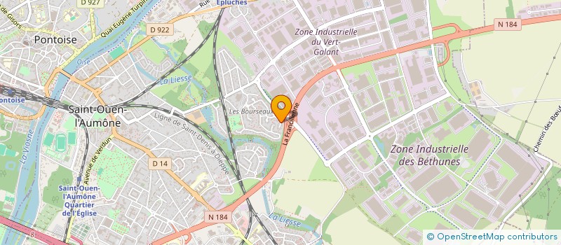 localisation de l'entreprise MONSIEUR SIDI MOHAMED HABCHI  SAINT-OUEN-L'AUMONE