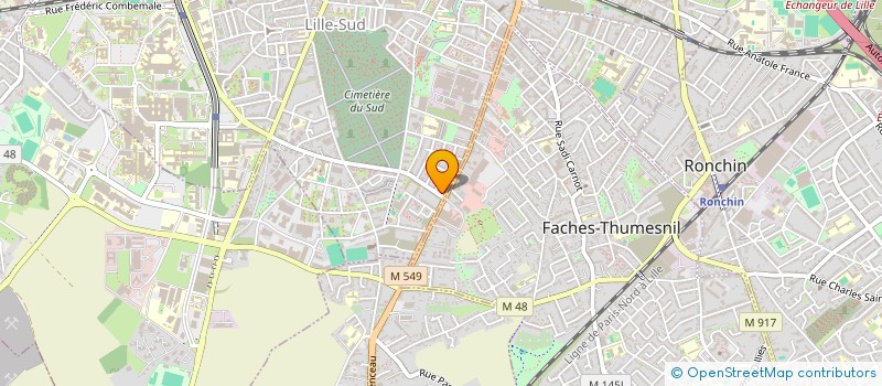 localisation de l'entreprise MONSIEUR SIDI MOHAMED HASSOUN à LILLE
