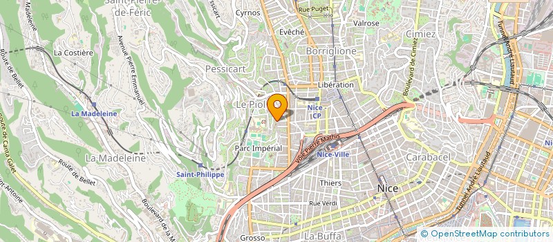 localisation de l'entreprise MONSIEUR SIDI-MOHAMED KARI à NICE