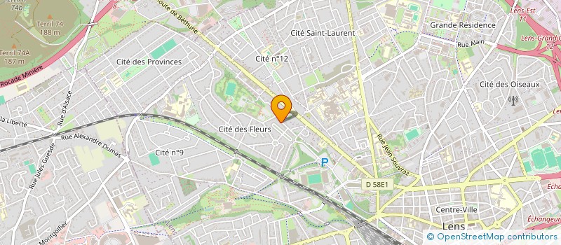 localisation de l'entreprise MONSIEUR SIDI MOHAMED MANGOUCHI  SALLAUMINES