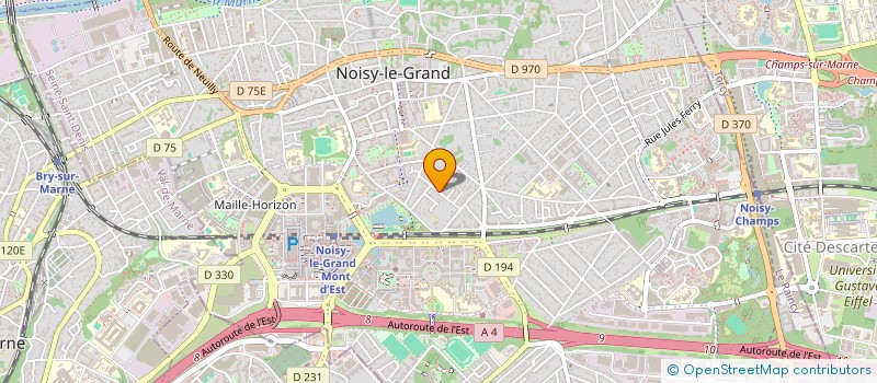 localisation de l'entreprise MONSIEUR SIDI MOHAMED MESTARI à NOISY LE GRAND