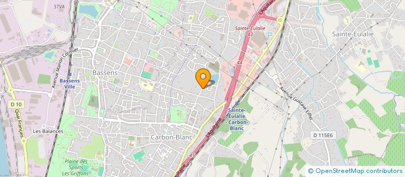 localisation de l'entreprise MONSIEUR SIDI MOHAMED SLIMANI  CARBON-BLANC