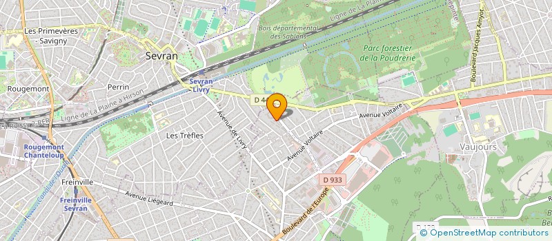 localisation de l'entreprise MONSIEUR SIDI MOHAMMED CHADLI à LIVRY-GARGAN