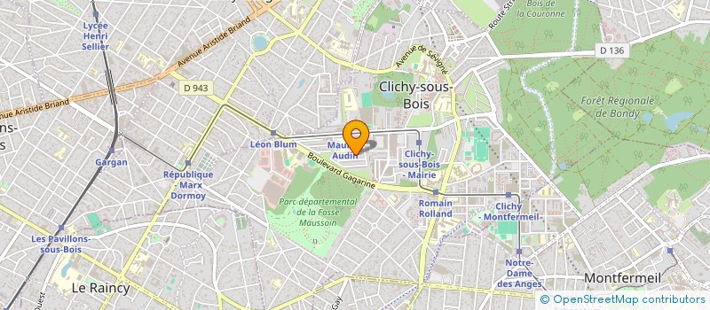 localisation de l'entreprise MONSIEUR SIDI MOHAMMED MALEK à CLICHY-SOUS-BOIS
