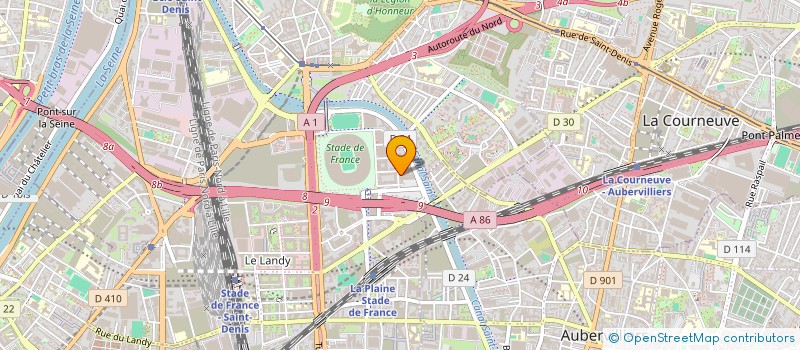 localisation de l'entreprise MONSIEUR SIDI-MOHAMMED TLEMSANI à SAINT-DENIS