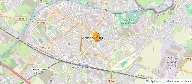 localisation de l'entreprise MONSIEUR SIDI MOUCTAR SIDIBE  ARMENTIERES