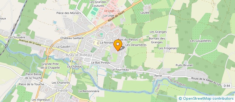 localisation de l'entreprise MONSIEUR SIDI MOUNSIF IDRISSI  AZAY-LE-RIDEAU