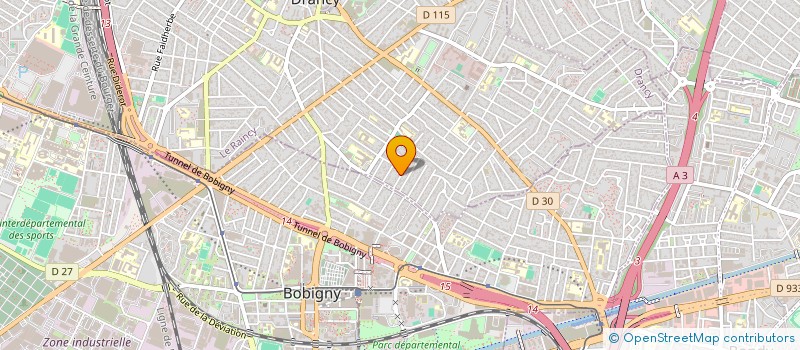localisation de l'entreprise MONSIEUR SIDI OULD MIDIRB à DRANCY
