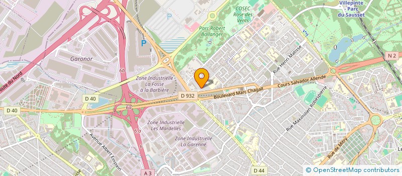 localisation de l'entreprise MONSIEUR SIDI SEHBAOUI  AULNAY-SOUS-BOIS