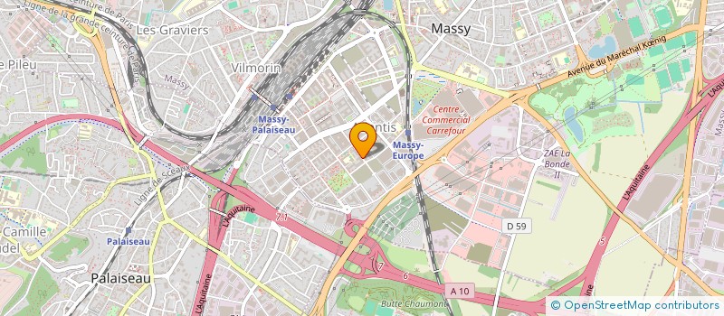 localisation de l'entreprise MONSIEUR SIDI SISSOKO  MASSY