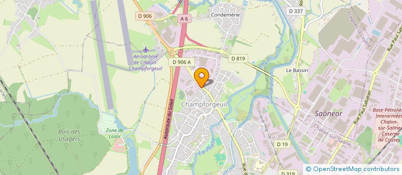 localisation de l'entreprise MONSIEUR SIDI TALEB-BENDIAB  CHAMPFORGEUIL