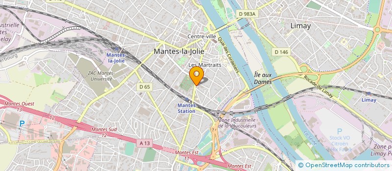 localisation de l'entreprise MONSIEUR SIDI TEBAA  MANTES-LA-JOLIE