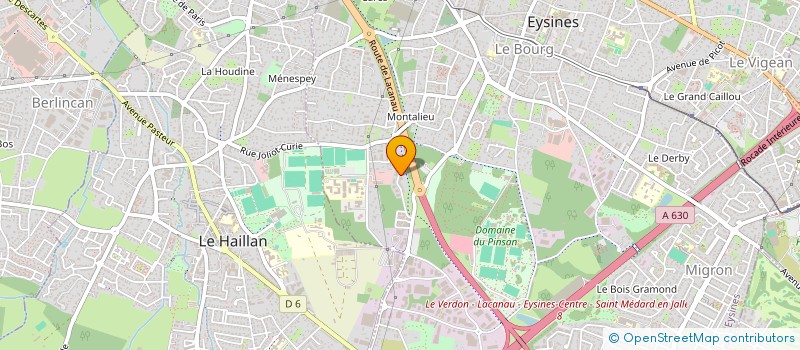 localisation de l'entreprise MONSIEUR SIDI TOURE  EYSINES