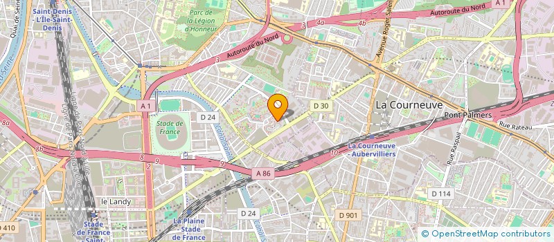 localisation de l'entreprise MONSIEUR SIDI TRAORE  SAINT-DENIS