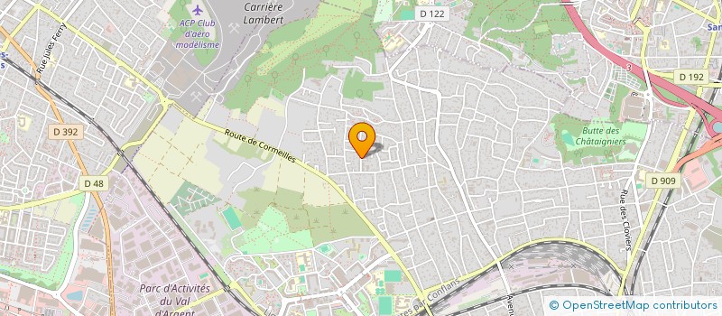 localisation de l'entreprise MONSIEUR SIDI YOUSSEF EL ALAMI  ARGENTEUIL