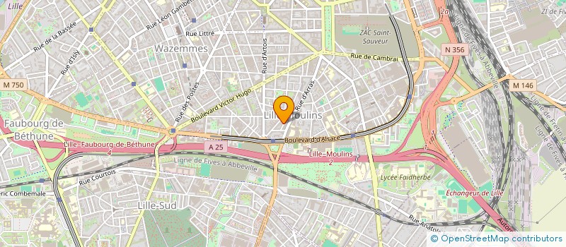 localisation de l'entreprise MONSIEUR SIDIA DIABY  LILLE