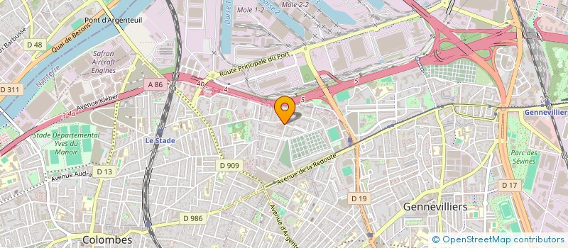 localisation de l'entreprise MONSIEUR SIDIA DRAME à ASNIERES-SUR-SEINE