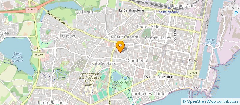 localisation de l'entreprise MONSIEUR SIDIK ADAM MOHAMAD  SAINT-NAZAIRE