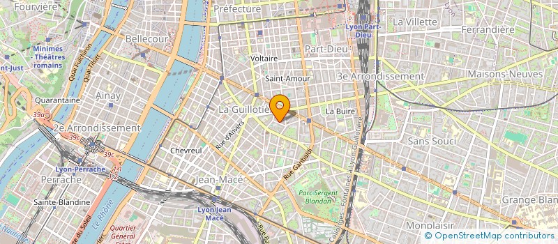 localisation de l'entreprise MONSIEUR SIDIKI BAMBA  LYON